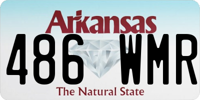 AR license plate 486WMR
