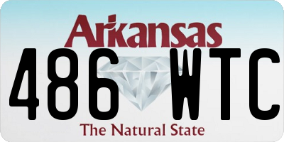 AR license plate 486WTC