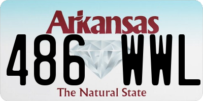 AR license plate 486WWL