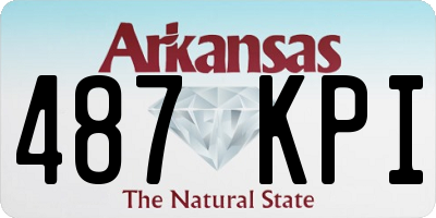 AR license plate 487KPI