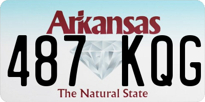 AR license plate 487KQG