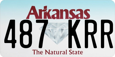 AR license plate 487KRR