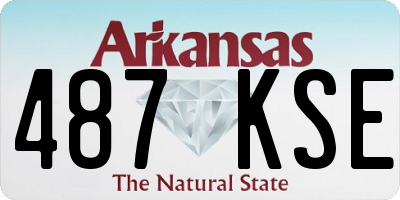 AR license plate 487KSE