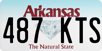 AR license plate 487KTS