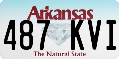 AR license plate 487KVI