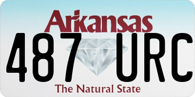 AR license plate 487URC