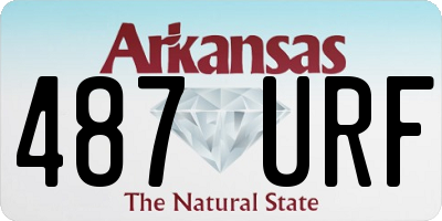 AR license plate 487URF