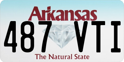 AR license plate 487VTI