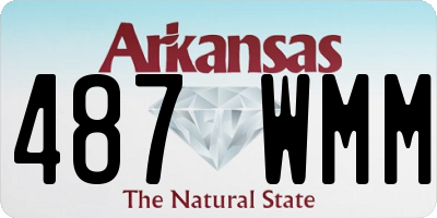 AR license plate 487WMM