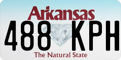 AR license plate 488KPH