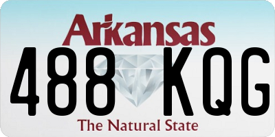AR license plate 488KQG