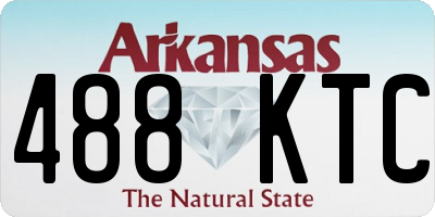 AR license plate 488KTC