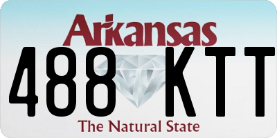 AR license plate 488KTT