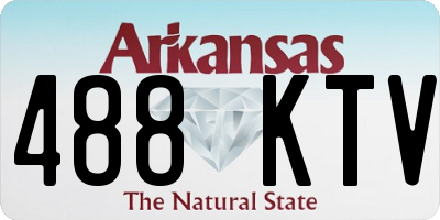 AR license plate 488KTV