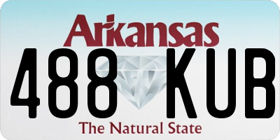 AR license plate 488KUB
