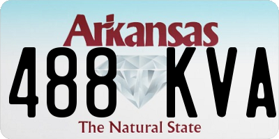 AR license plate 488KVA