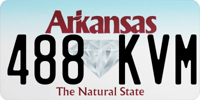 AR license plate 488KVM