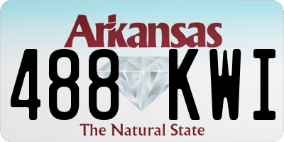 AR license plate 488KWI