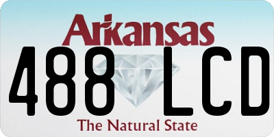AR license plate 488LCD