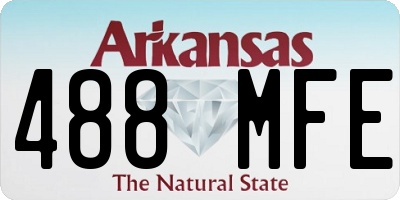 AR license plate 488MFE