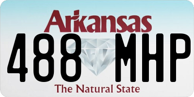 AR license plate 488MHP