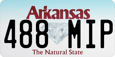 AR license plate 488MIP