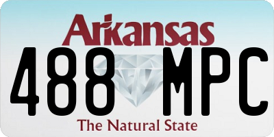 AR license plate 488MPC
