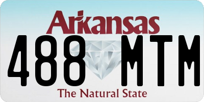 AR license plate 488MTM