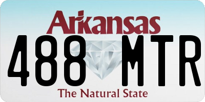 AR license plate 488MTR