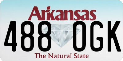 AR license plate 488OGK