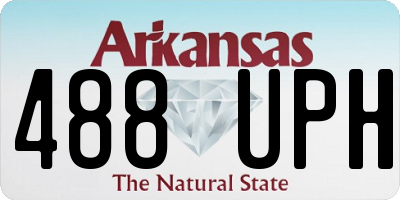 AR license plate 488UPH