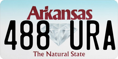 AR license plate 488URA