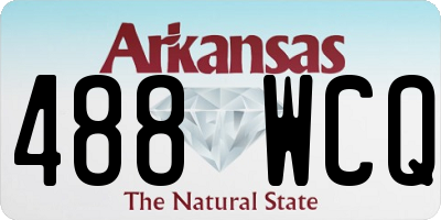AR license plate 488WCQ