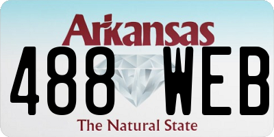 AR license plate 488WEB