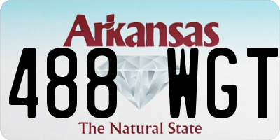 AR license plate 488WGT