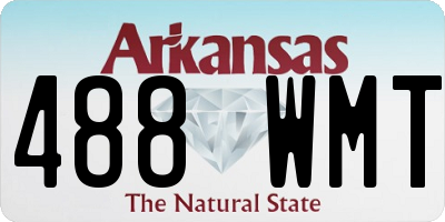 AR license plate 488WMT