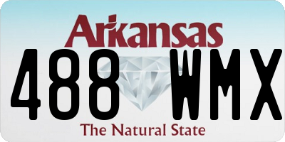AR license plate 488WMX
