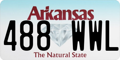 AR license plate 488WWL