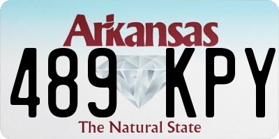 AR license plate 489KPY