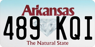AR license plate 489KQI