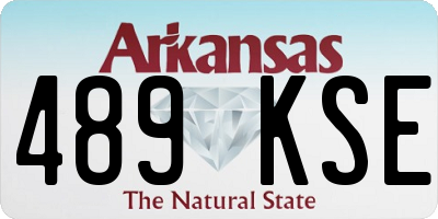 AR license plate 489KSE