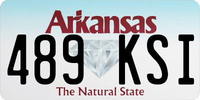 AR license plate 489KSI