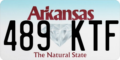 AR license plate 489KTF
