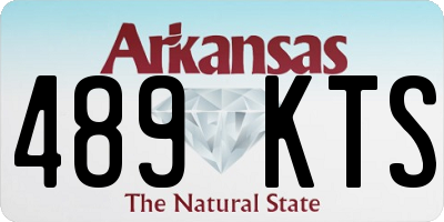 AR license plate 489KTS