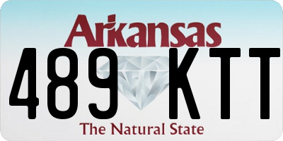 AR license plate 489KTT