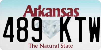 AR license plate 489KTW
