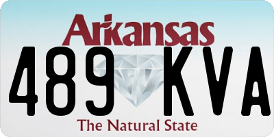 AR license plate 489KVA