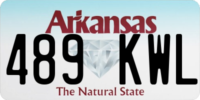 AR license plate 489KWL