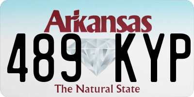 AR license plate 489KYP