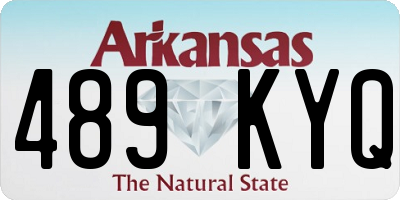 AR license plate 489KYQ